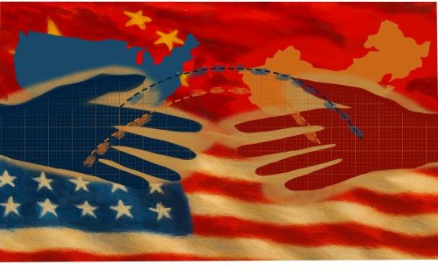 America and China Maps