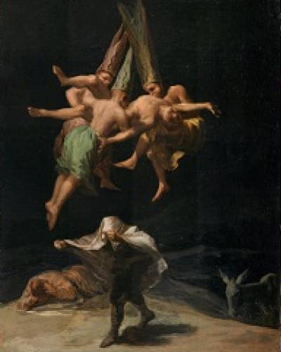 Witches Flight, Goya y Lucientes, Francisco de