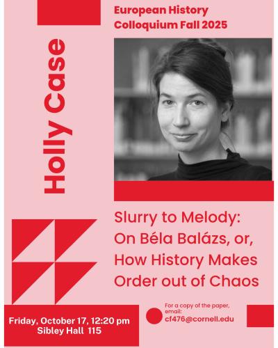 European History Colloquium - Holly Case