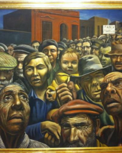 Antonio Berni, Manifestación (1934)