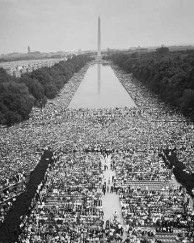 Civil Rights March on Washington: Attribution Leffler, Warren K., photographer, Public domain, via Wikimedia Commons